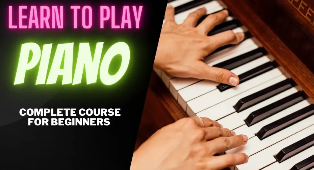 Online piano learning program